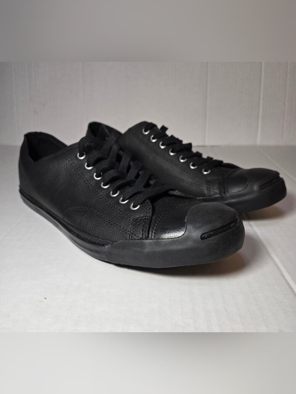 Converse Jack Purcell Black Low-Top Casual Sneakers